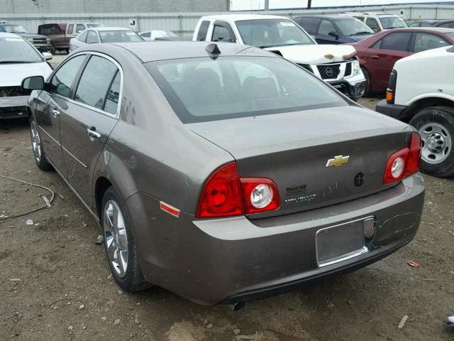 1G1ZD5EU9CF279091 - 2012 CHEVROLET MALIBU 2LT BEIGE photo 3