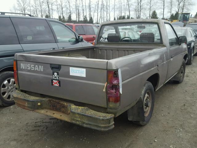 JN6ND11S8HW021863 - 1987 NISSAN D21 SHORT GRAY photo 4