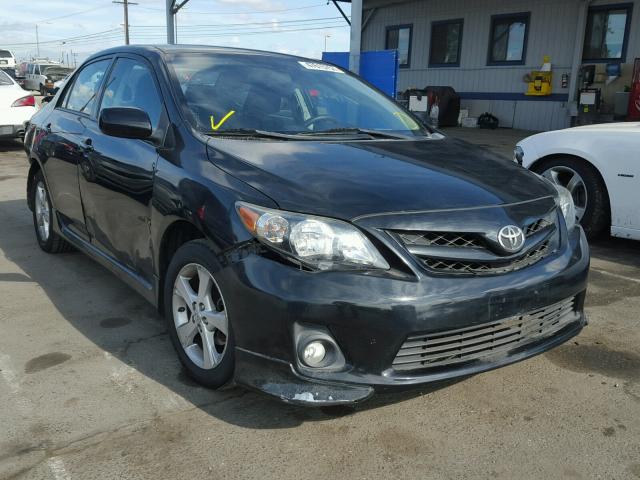 5YFBU4EE8CP004493 - 2012 TOYOTA COROLLA BA BLACK photo 1