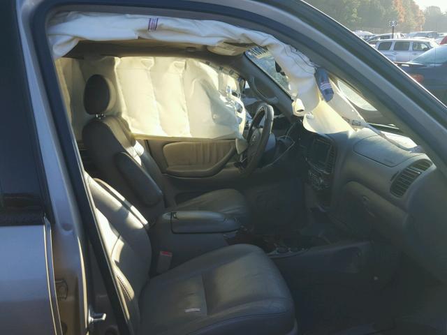 5TDZT38A85S245372 - 2005 TOYOTA SEQUOIA LI GOLD photo 5