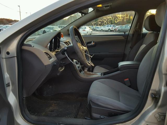 1G1ZB5EB6AF116867 - 2010 CHEVROLET MALIBU LS BEIGE photo 5