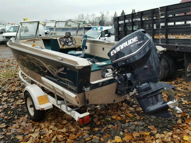 LUNAC211D999 - 1999 BOAT MARINE/TRL GREEN photo 3