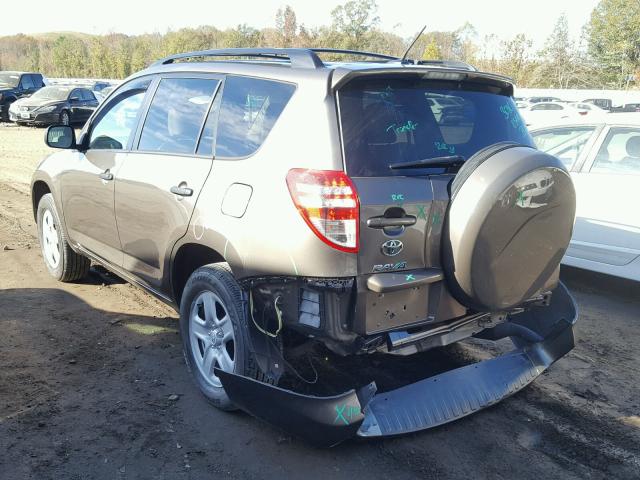 2T3ZF4DV7CW136581 - 2012 TOYOTA RAV4 TAN photo 3