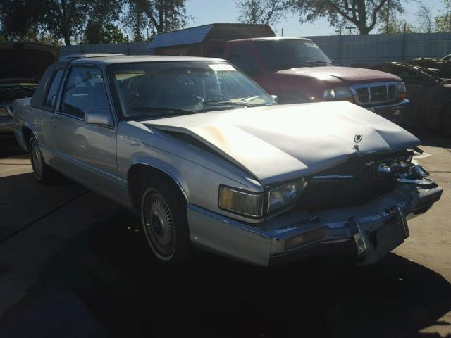 1G6CD1335L4350463 - 1990 CADILLAC DEVILLE SILVER photo 1