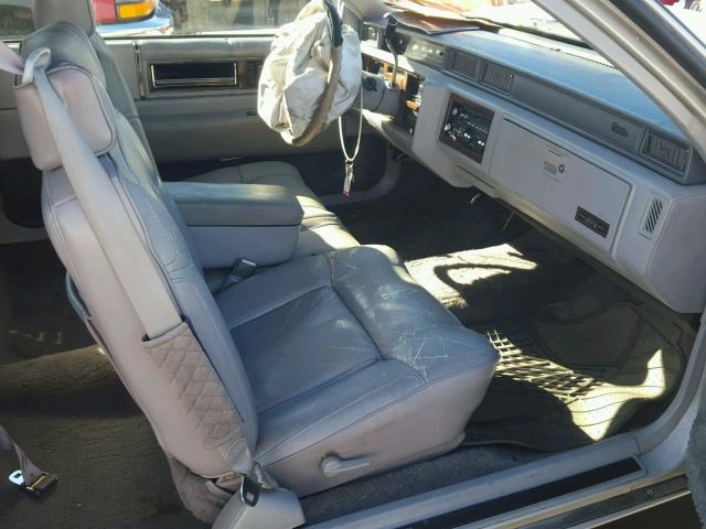 1G6CD1335L4350463 - 1990 CADILLAC DEVILLE SILVER photo 5