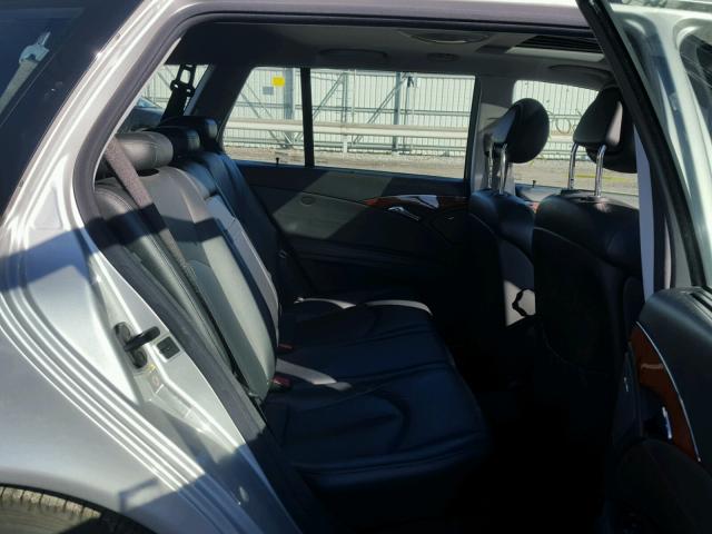 WDBUH82J84X113303 - 2004 MERCEDES-BENZ E 320 4MAT SILVER photo 6