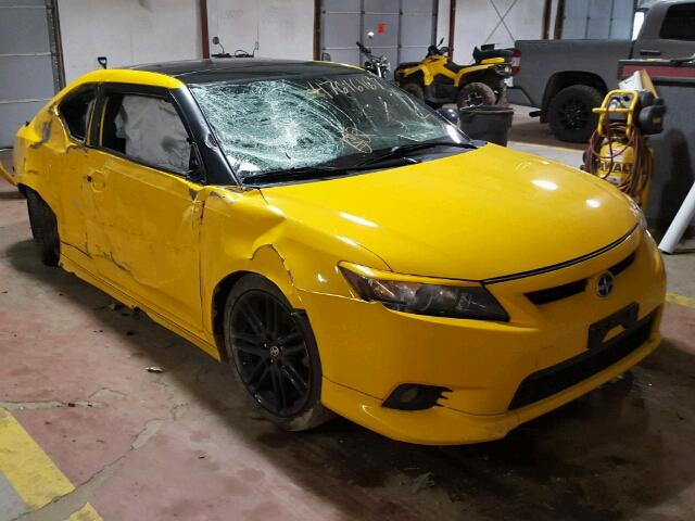 JTKJF5C70C3029373 - 2012 TOYOTA SCION TC 黄色 照片 1