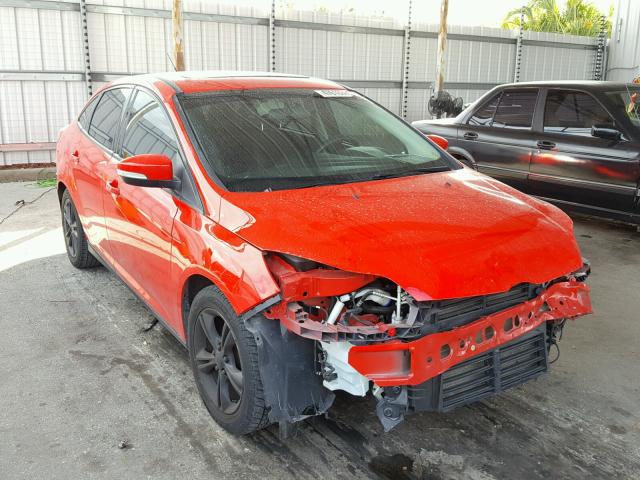 1FADP3F2XEL242409 - 2014 FORD FOCUS SE RED photo 1