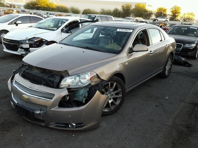 1G1ZK577X8F267441 - 2008 CHEVROLET MALIBU LTZ GOLD photo 2