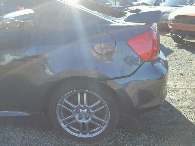 JTKDE167260066841 - 2006 TOYOTA SCION TC SILVER photo 10