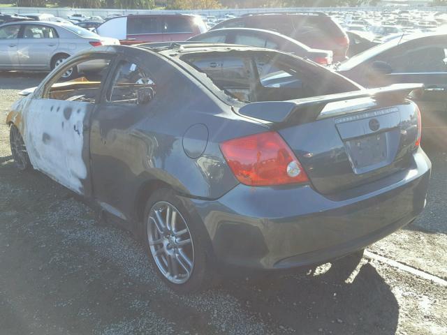 JTKDE167260066841 - 2006 TOYOTA SCION TC SILVER photo 3