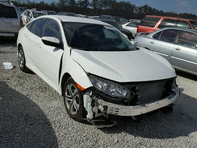 19XFC2F59HE004311 - 2017 HONDA CIVIC LX WHITE photo 1