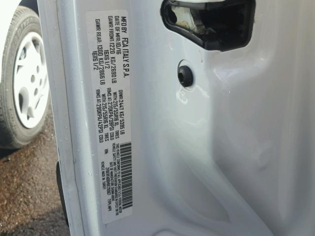 ZFBERFAB8H6E26967 - 2017 RAM PROMASTER 白色 照片 10