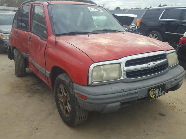 2CNBE134746909683 - 2004 CHEVROLET TRACKER RED photo 1