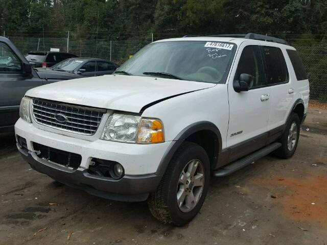 1FMDU63K85UB04060 - 2005 FORD EXPLORER X WHITE photo 2