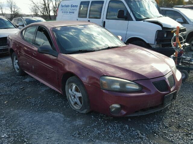 2G2WP522041313419 - 2004 PONTIAC GRAND PRIX RED photo 1