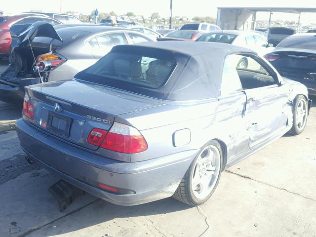 WBABW53404PJ95532 - 2004 BMW 330 CI BLUE photo 4