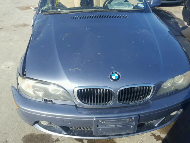 WBABW53404PJ95532 - 2004 BMW 330 CI BLUE photo 7