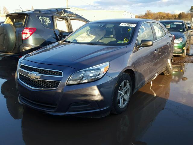 1G11B5SA1DF242793 - 2013 CHEVROLET MALIBU LS BLUE photo 2