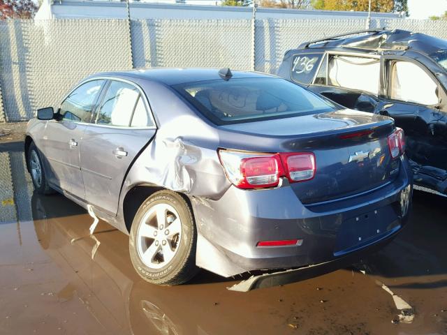 1G11B5SA1DF242793 - 2013 CHEVROLET MALIBU LS BLUE photo 3