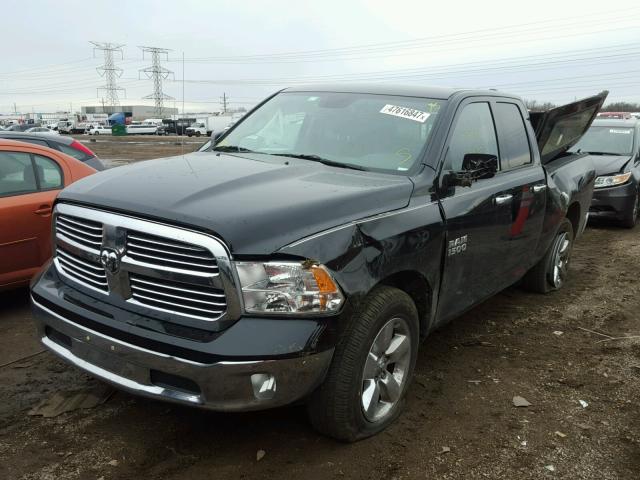 1C6RR7GG3ES312499 - 2014 RAM 1500 SLT BLACK photo 2