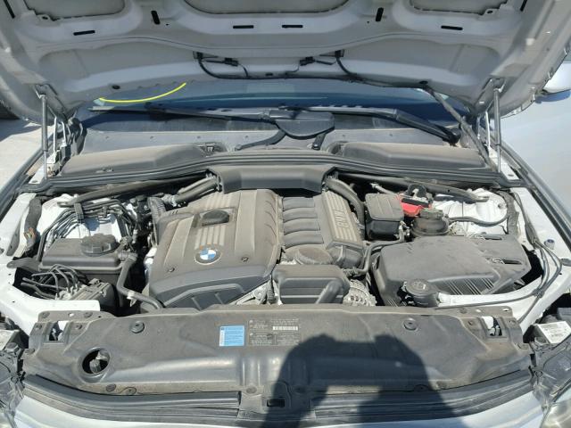 WBANU53588CT09575 - 2008 BMW 528 I SILVER photo 7