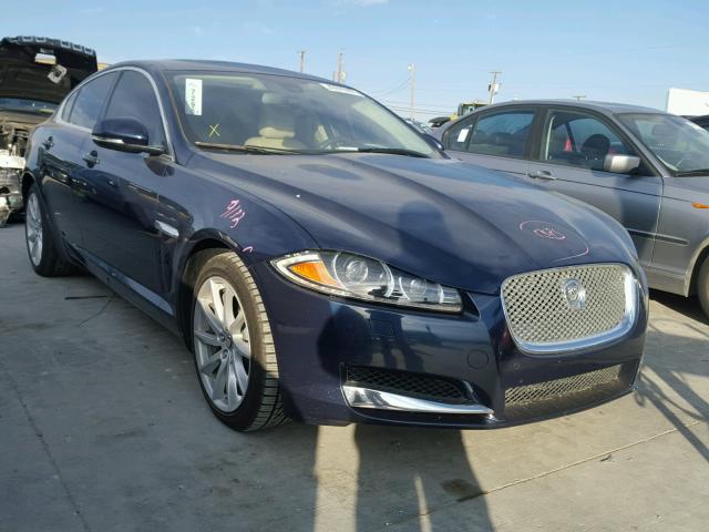 SAJWA0ES5DPS99386 - 2013 JAGUAR XF BLUE photo 1