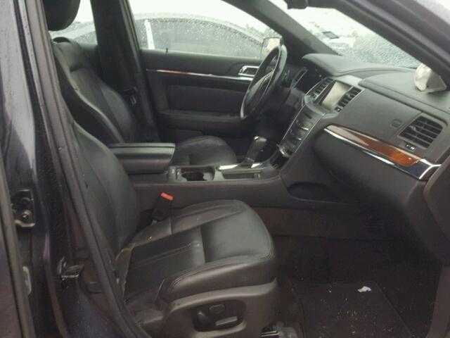 1LNHL9DK2DG609786 - 2013 LINCOLN MKS BLUE photo 5