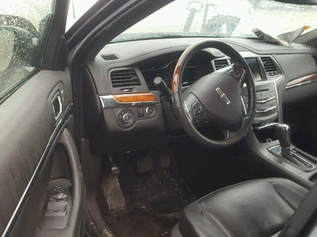 1LNHL9DK2DG609786 - 2013 LINCOLN MKS BLUE photo 9