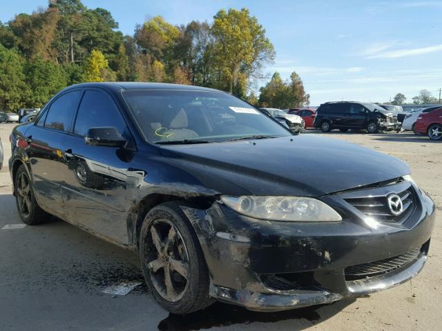 1YVHP80CX55M07559 - 2005 MAZDA 6 I BLACK photo 1