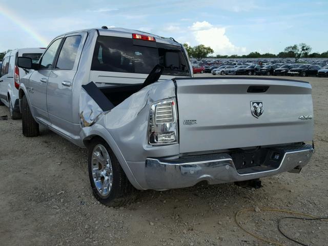 1C6RR7NT2JS271759 - 2018 RAM 1500 LARAM SILVER photo 3