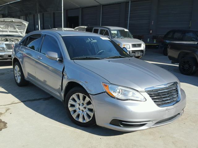 1C3CCBAB6EN123249 - 2014 CHRYSLER 200 LX GRAY photo 1