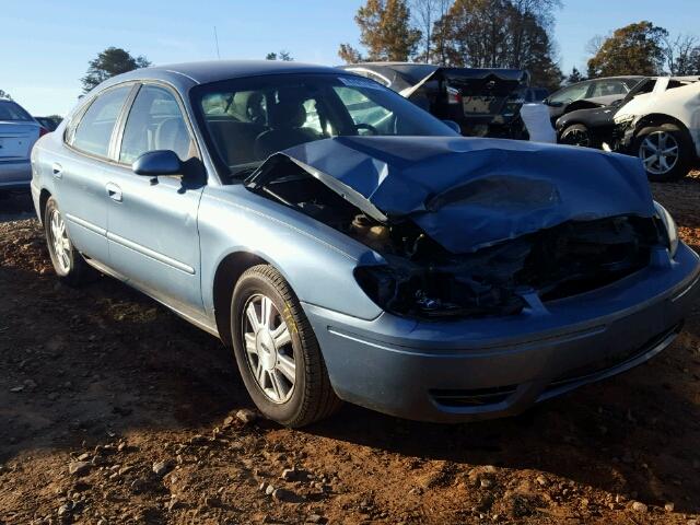 1FAFP56U37A182283 - 2007 FORD TAURUS SEL BLUE photo 1