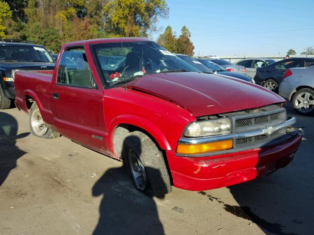 1GCCS1444WK108077 - 1998 CHEVROLET S TRUCK S1 BURGUNDY photo 1