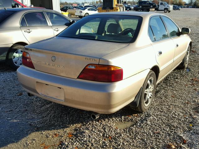 19UUA5666YA030294 - 2000 ACURA 3.2TL GOLD photo 4