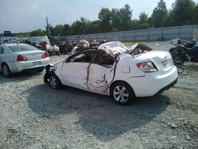 KNADH4A32A6647120 - 2010 KIA RIO LX Սպիտակ լուսանկար 9