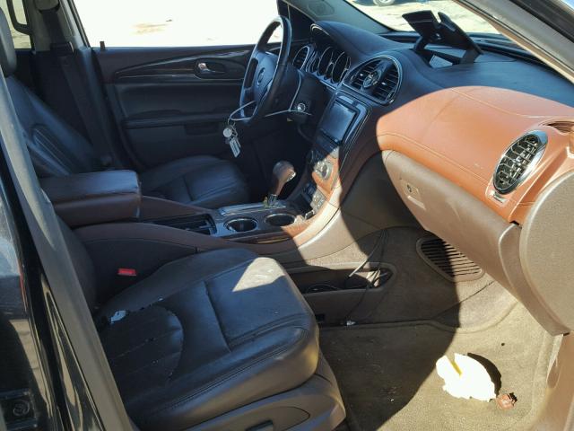 5GAKVBKDXEJ297920 - 2014 BUICK ENCLAVE შავი ფოტო 5