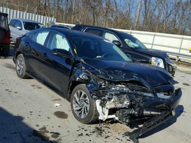 19XFC2F75GE225159 - 2016 HONDA CIVIC EX BLACK photo 1