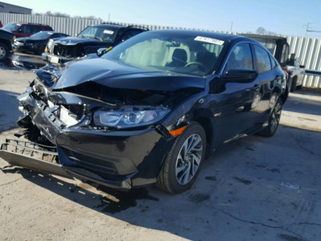 19XFC2F75GE225159 - 2016 HONDA CIVIC EX BLACK photo 2