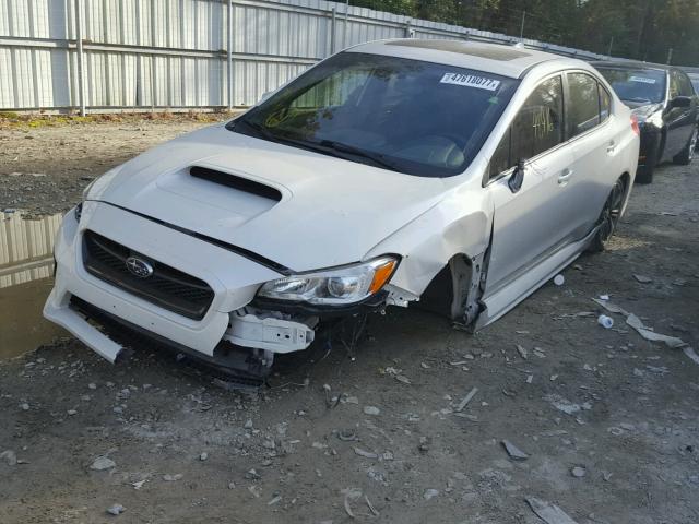 JF1VA1D6XF9830535 - 2015 SUBARU WRX PREMIU WHITE photo 2