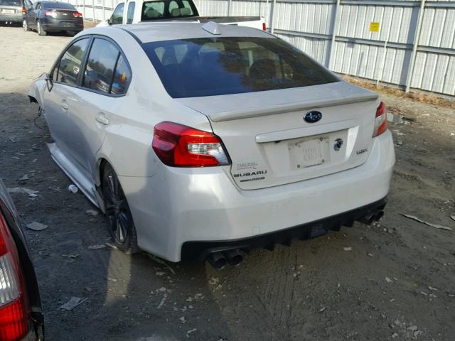 JF1VA1D6XF9830535 - 2015 SUBARU WRX PREMIU WHITE photo 3