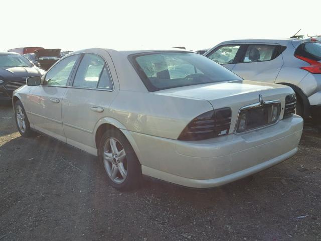 1LNHM87A42Y706439 - 2002 LINCOLN LS CREAM photo 3