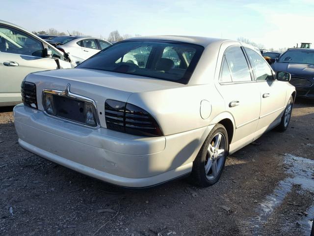 1LNHM87A42Y706439 - 2002 LINCOLN LS CREAM photo 4