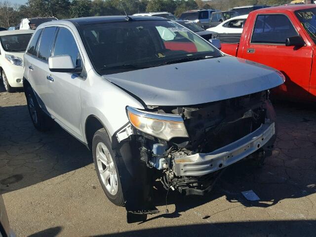 2FMDK3JC2BBA41099 - 2011 FORD EDGE SEL SILVER photo 1