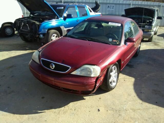 1MEHM55S32A618777 - 2002 MERCURY SABLE LS P BURGUNDY photo 2