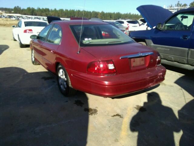 1MEHM55S32A618777 - 2002 MERCURY SABLE LS P BURGUNDY photo 3