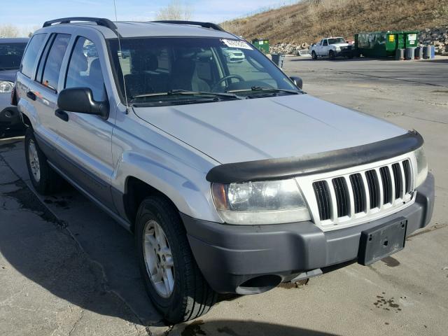 1J4GW48S04C397735 - 2004 JEEP GRAND CHER SILVER photo 1