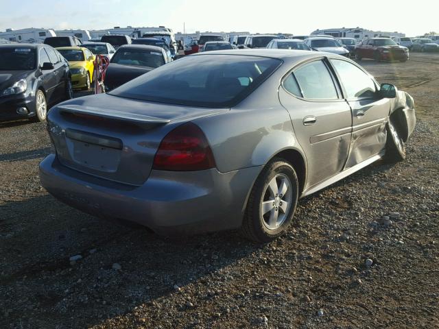 2G2WP552271158002 - 2007 PONTIAC GRAND PRIX GRAY photo 4