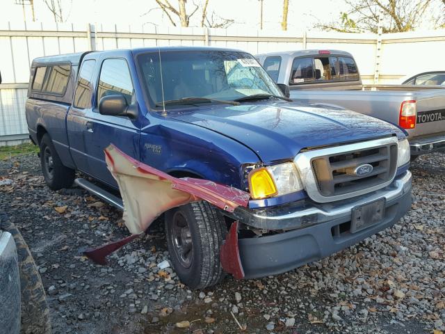 1FTZR44U74PA65281 - 2004 FORD RANGER SUP BLUE photo 1