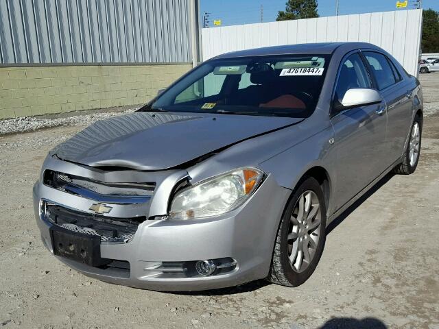 1G1ZK577X8F204369 - 2008 CHEVROLET MALIBU LTZ 银色 照片 2